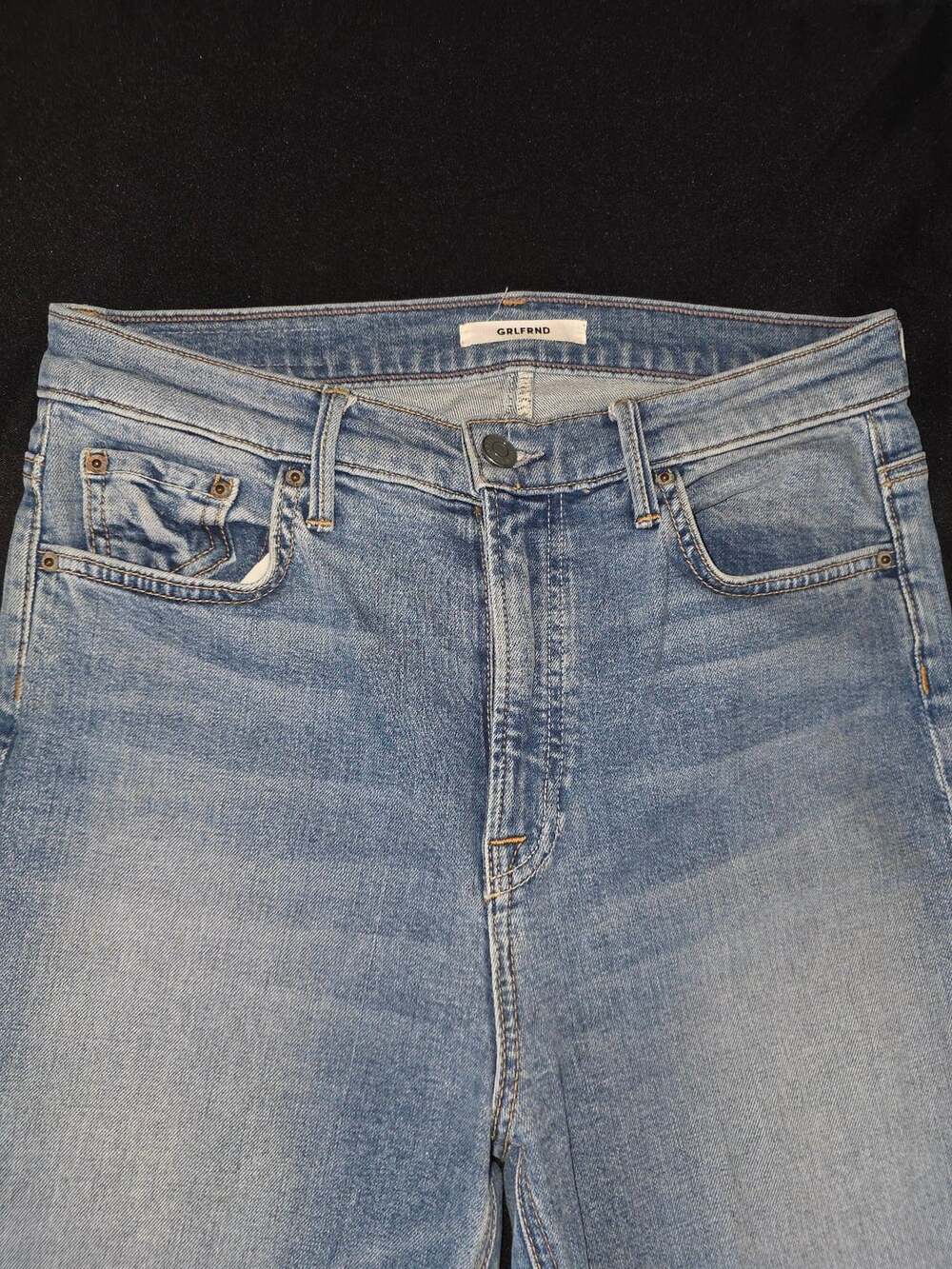 GRLFRND Kendall Jeans Size 27 Get Over You Light Wash Denim